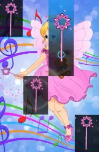 Piano Princess Tiles : Princess Music Queen Game Screen Shot 1
