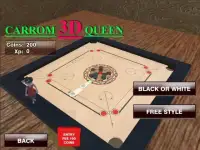 Carrom Queen: 3D Carrom Board Screen Shot 1