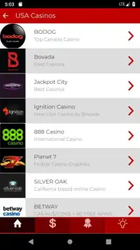 Bodog Mobile Casino 2019 Screen Shot 5