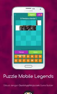 Tebak Puzzle Mobile Legends Screen Shot 11