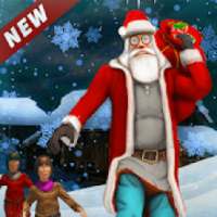 Crazy Santa Christmas Simulator-Gift Delivery Game