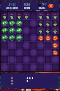 Halloween Puzzle Block Screen Shot 0