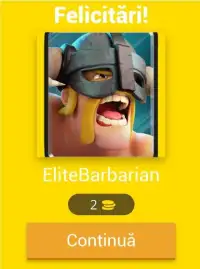 Ghiceste Clash Royale Screen Shot 2