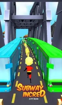 Subway Incredibles City 2 Screen Shot 1