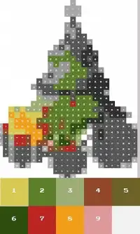 Art Pixel: Holiday Edition (Color by Number) Screen Shot 1