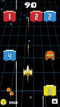 Ship vs block : alien shooter Screen Shot 1