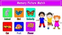 Memory Game. Picture Match Screen Shot 3