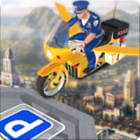 Flying Police Bike Rider Marshal : Rescue Mission