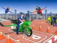 Flying Police Bike Rider Marshal : Rescue Mission Screen Shot 7
