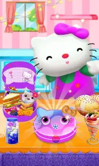 Hello Kitty School Lunch Box Cafe: Kids Fun Screen Shot 5