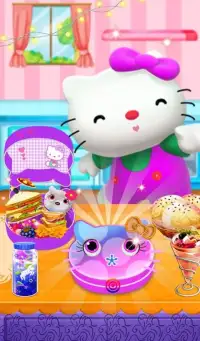 Hello Kitty School Lunch Box Cafe: Kids Fun Screen Shot 1