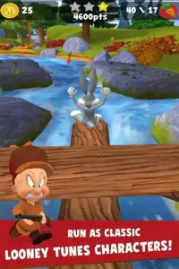 Looney Dash Toons - Jungle Bugs Bunny Rush Screen Shot 2