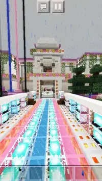 Pink School for Girls. New MCPE Game maps Screen Shot 5
