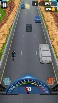 Highway Bike Race 3D Screen Shot 1
