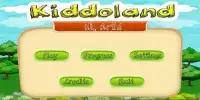 Kiddoland: An Educational Mobile Application Screen Shot 1