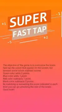 Super fast tap Screen Shot 1