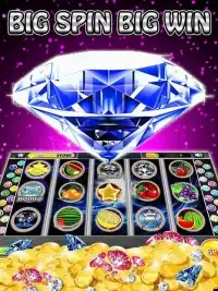 Blue Diamond Slots: Double Win Screen Shot 1