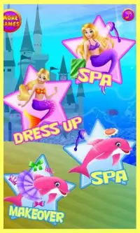 Mermaid and Dolphin Spa Care Screen Shot 8