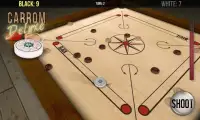Carrom Deluxe Free : Board Game Screen Shot 7
