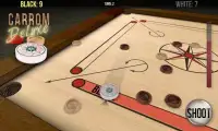 Carrom Deluxe Free : Board Game Screen Shot 6
