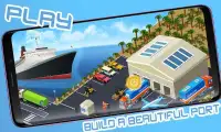 Port Truckes: Boat Building Cargo Ship Screen Shot 4