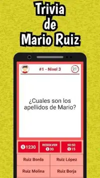 Mario Ruiz Quiz Screen Shot 0