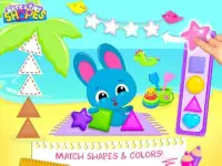 Cute & Tiny Shapes - Kids Learn Colors & Geometry Screen Shot 1