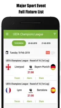Live Sports TV Guide - Free TV Channels Frequency Screen Shot 4