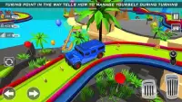 4x4 Jeep Driving Over Hurdles Incline Path Screen Shot 0