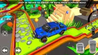 4x4 Jeep Driving Over Hurdles Incline Path Screen Shot 12