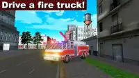 Fire Truck Emergency Driver 3D Screen Shot 3