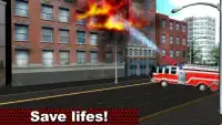 Fire Truck Emergency Driver 3D Screen Shot 3