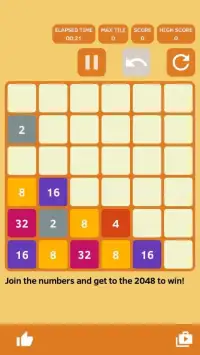 2048 Puzzle Game - 2048 Original Screen Shot 3
