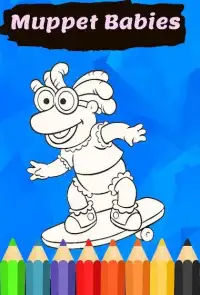 Muppet Babies Coloring Pages Screen Shot 2