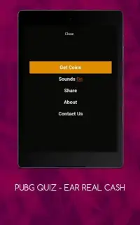 PUBG QUIZ - Earn Real CASH Screen Shot 0