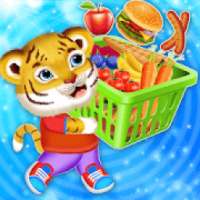 Baby Tiger Halloween Shopping - Supermarket Game