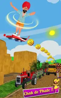 Angry Jatt Run - Subway Game Endless Running Screen Shot 3