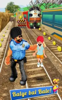 Angry Jatt Run - Subway Game Endless Running Screen Shot 2