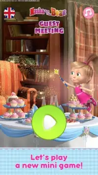Masha and the Bear Child Games: Guest Meeting Screen Shot 9