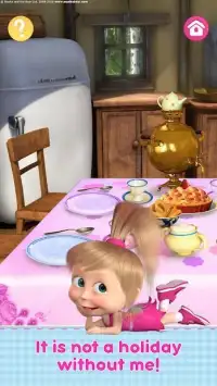 Masha and the Bear Child Games: Guest Meeting Screen Shot 5