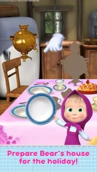 Masha and the Bear Child Games: Guest Meeting Screen Shot 6