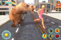 Wild Bear City Rampage: Animal Attack Screen Shot 3