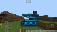 Blitz Army Tanks. MCPE Mod Screen Shot 0
