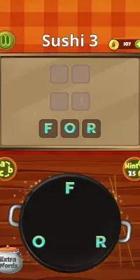 Word Puzzle : Top Chef Screen Shot 1