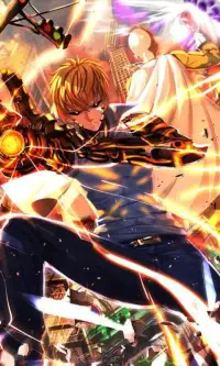 Anime One Punch Man Jigsaw Puzzle Game Free Screen Shot 5
