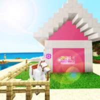 Pink Mansion Minecraft Game for Girls