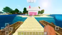 Pink Mansion Minecraft Game for Girls Screen Shot 0
