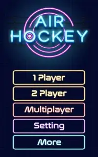 Air Hockey - Free Glow Online Hockey Game 2019 Screen Shot 19