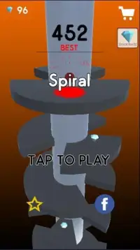 Helix tower spiral jumper Screen Shot 0