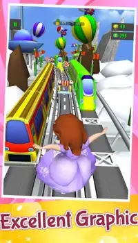 Subway Princess Sofia Rainbow Rush Screen Shot 1